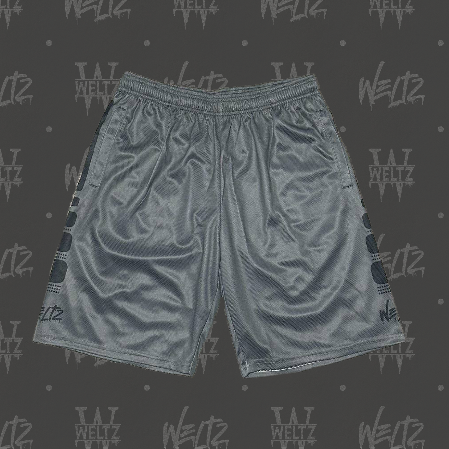 Weltz Elite Basketball Shorts - Grey