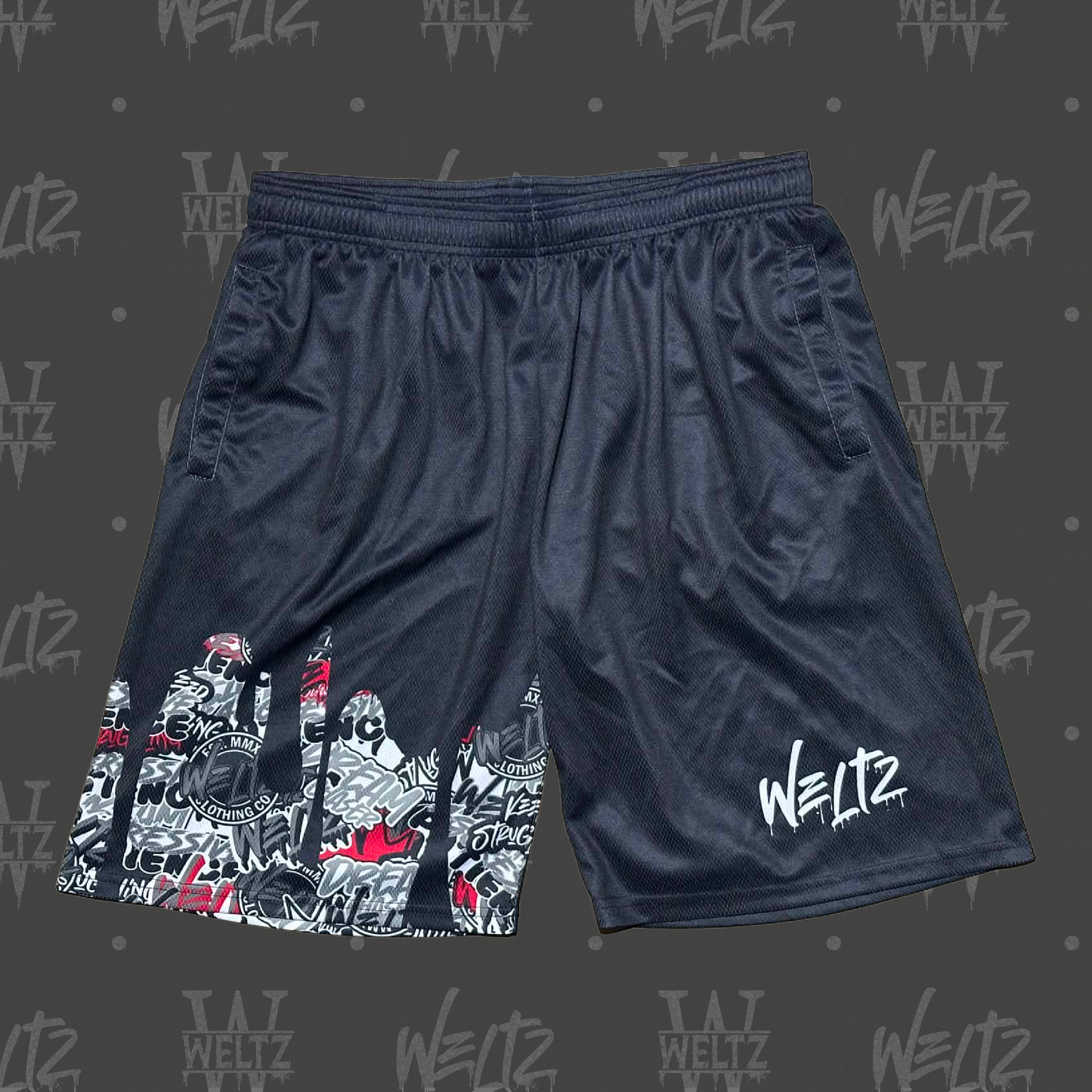 Weltz Elite Basketball Shorts - Drip