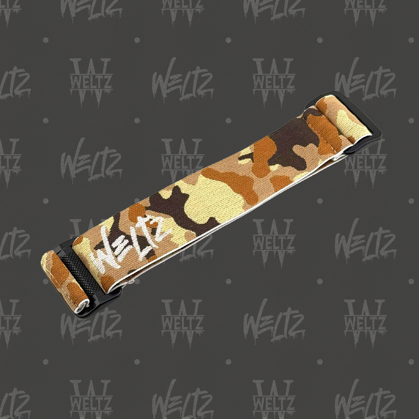 Woven Strap - Tan/Brown Camo