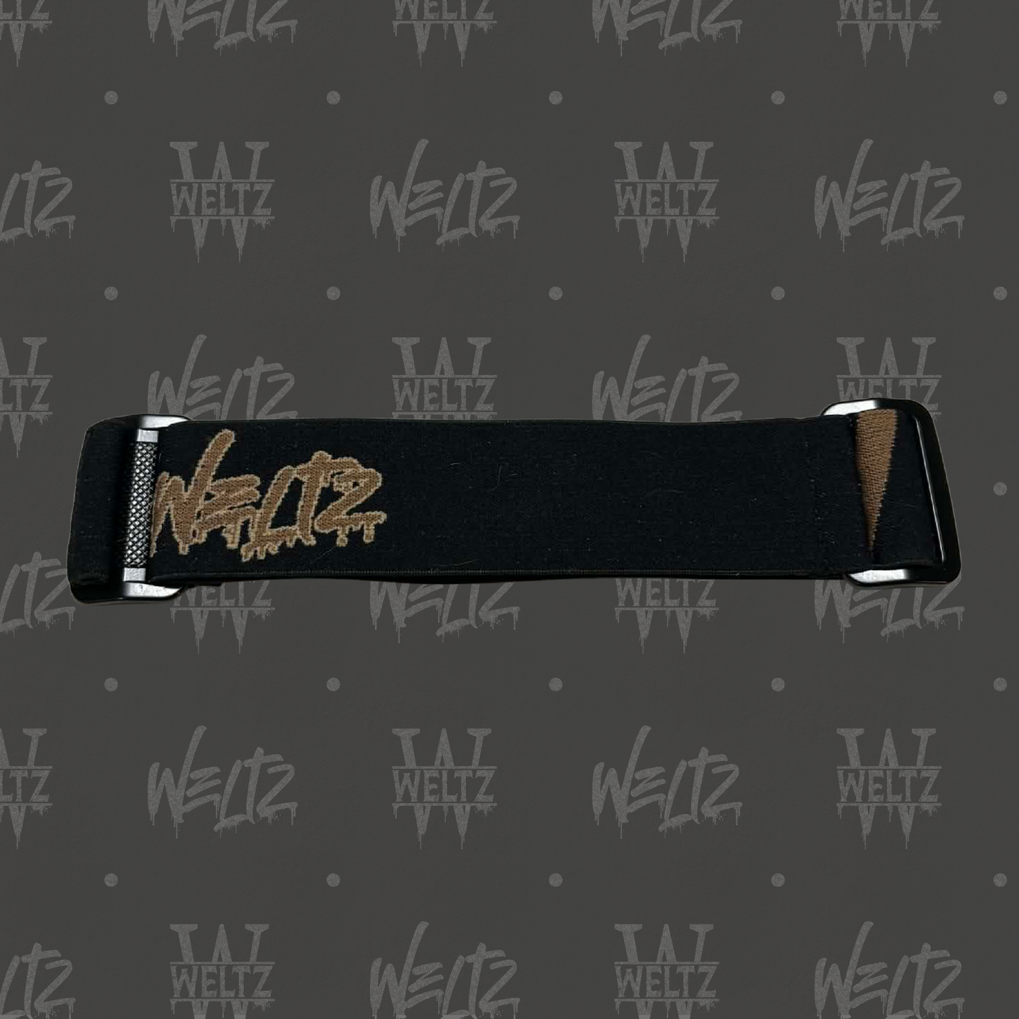 Tan Stripe Woven Strap