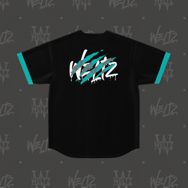 Baseball Jersey - Teal (Sublimated)