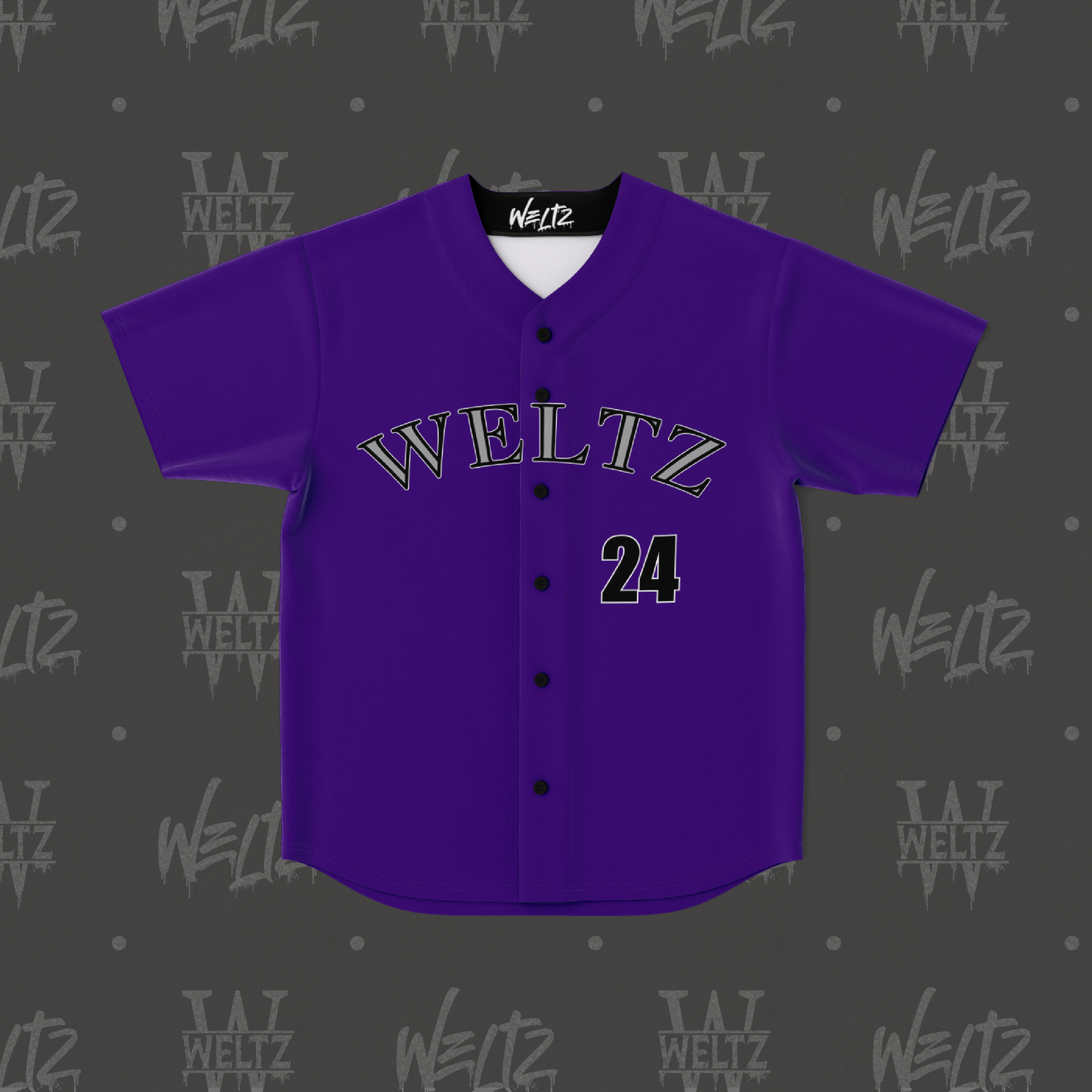 Baseball Jersey - Colorado Purple (Sublimated)