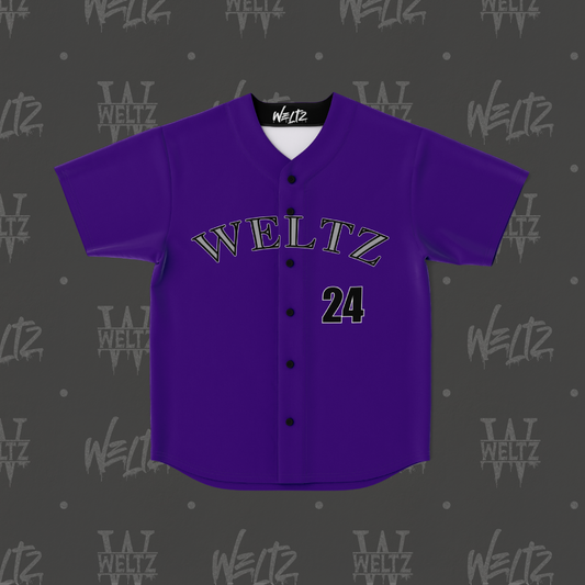 Baseball Jersey - Colorado Purple (Sublimated)
