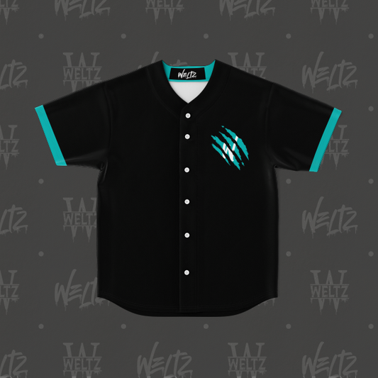 Baseball Jersey - Teal (Sublimated)