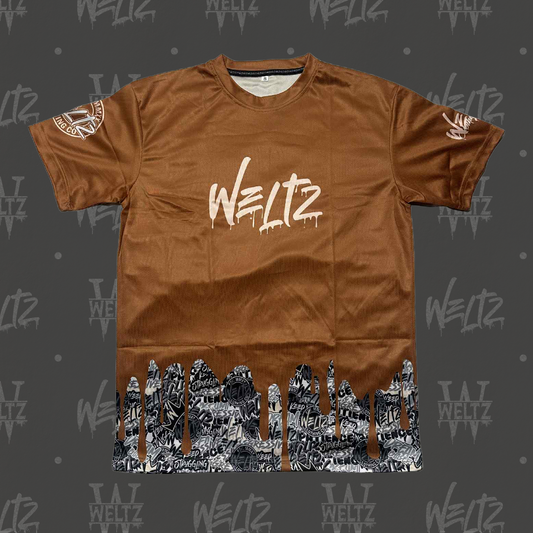 Undershirt - Tan Sticker bomb V2