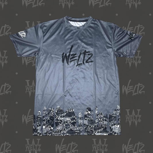 Undershirt - Grey Sticker bomb V2